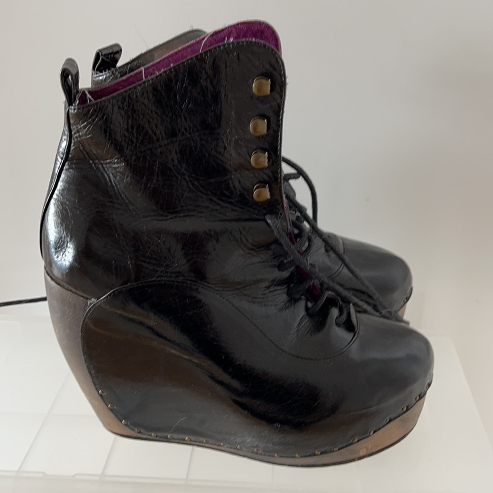 Irregular Choice Platform Boots - image 4